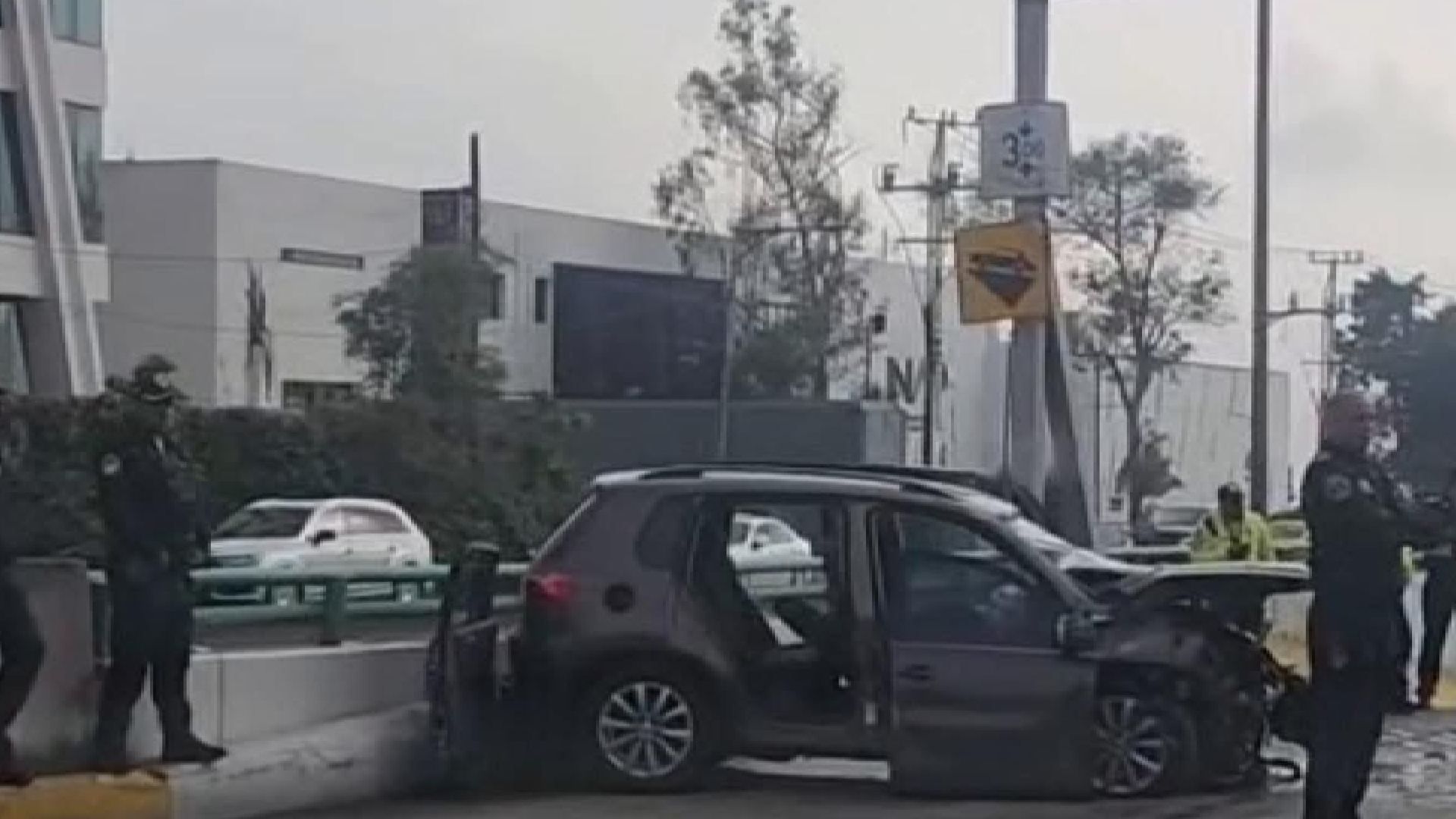 Accidente en Cuajimalpa. Foto: Facebook